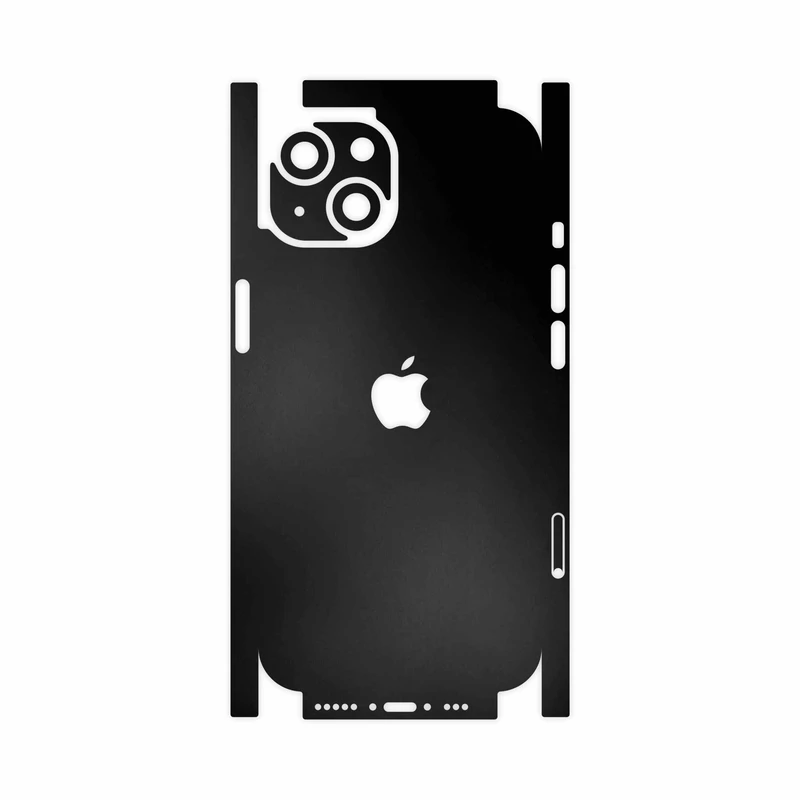برچسب پوششی ماهوت مدل Matte-Black-FullSkin مناسب برای گوشی موبایل اپل iPhone 14