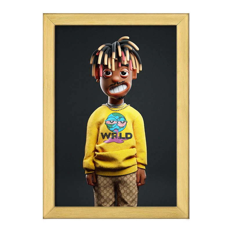 تابلو خندالو طرح جوس ورلد (Juice WRLD) کد F105