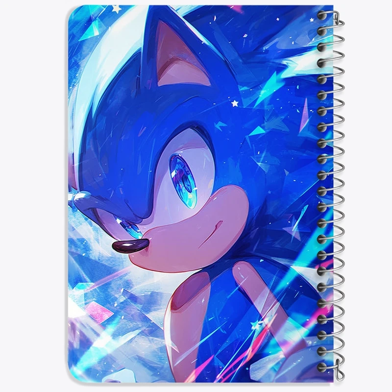 دفتر یادداشت 50 برگ خندالو طرح سونیک (Sonic) کد N1738