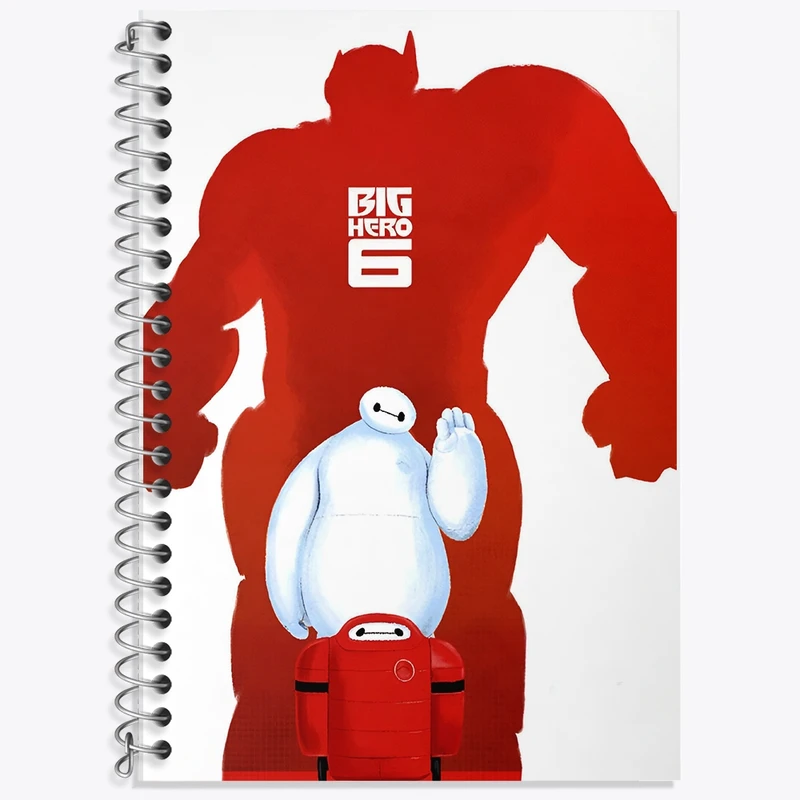 دفتر زبان 50 برگ خندالو مدل سه خط طرح بایمکس کد F10133