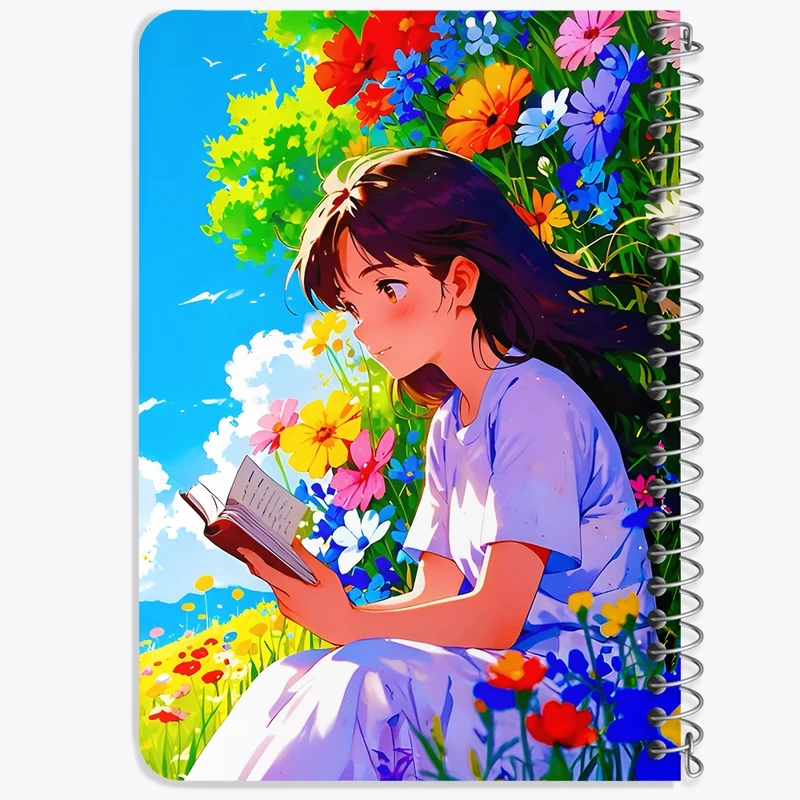 دفتر یادداشت 50 برگ خندالو طرح دخترانه کد F6645