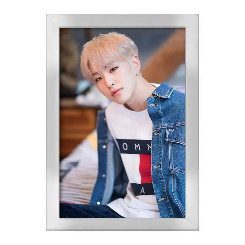 تابلو خندالو طرح هوشی گروه سونتین Seventeen  کد 21521