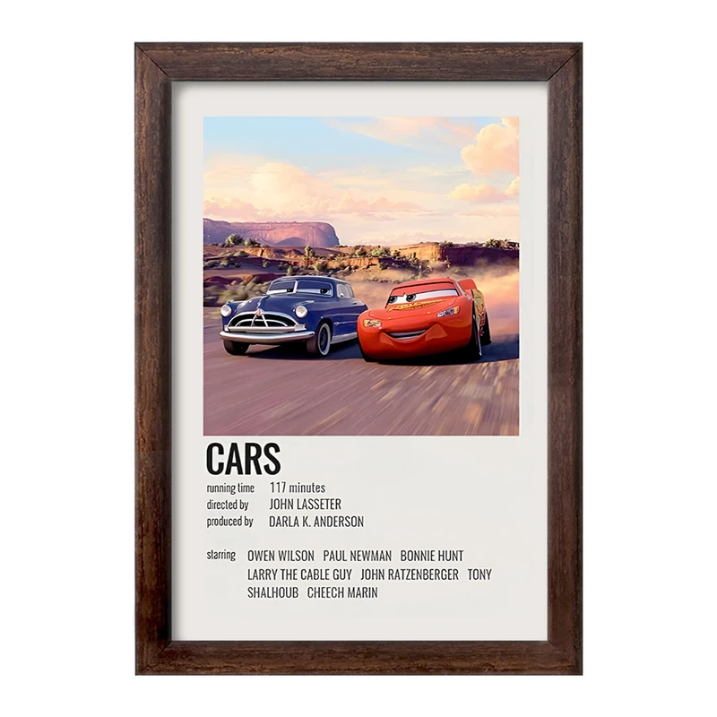 تابلو خندالو طرح ماشین ها (Cars) کد F14206