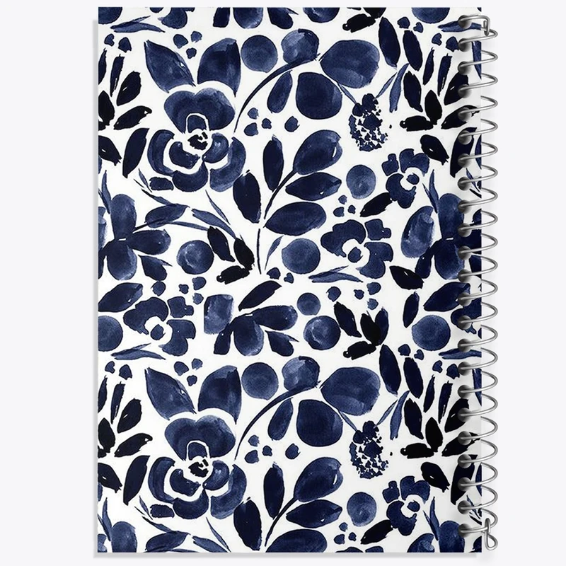 دفتر طراحی 50 برگ خندالو طرح گل گلی  کد 2205