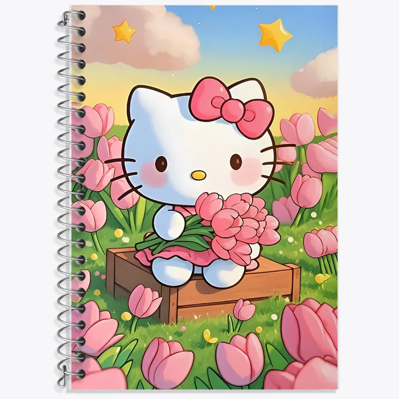 دفتر لغت 50 برگ خندالو طرح هلو کیتی (Hello Kitty) کد F12712