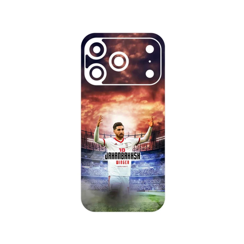 برچسب پوششی ماهوت مدل Alireza Jahanbakhsh مناسب برای گوشی موبایل اپل iPhone 17 Pro