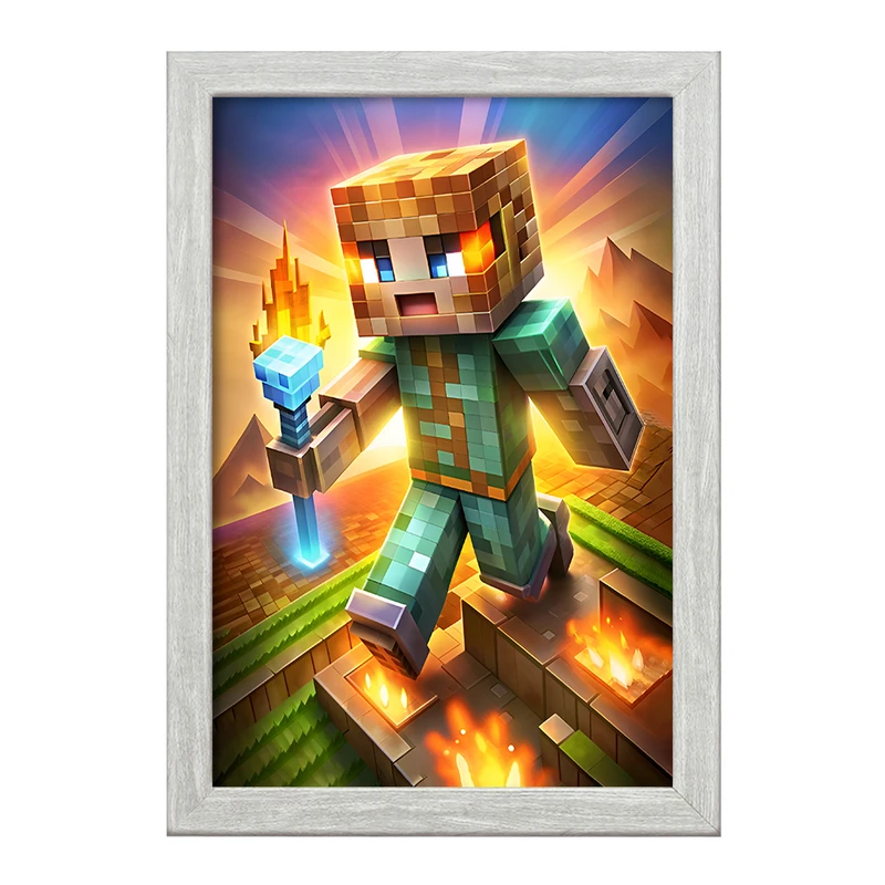 تابلو خندالو طرح ماینکرافت (Minecraft) کد F12059