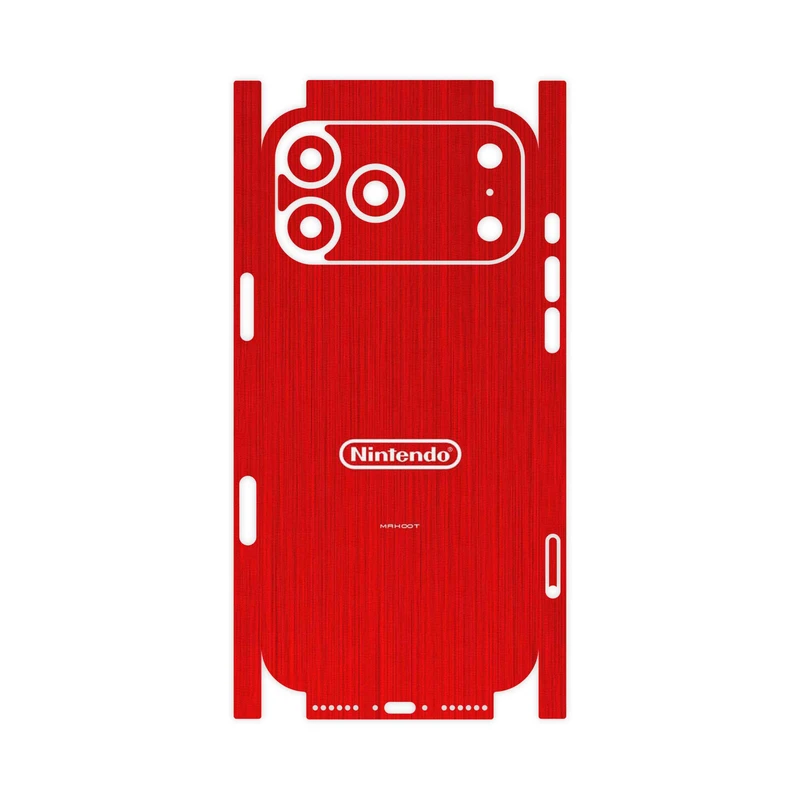 برچسب پوششی ماهوت مدل NINTENDO-FullSkin مناسب برای گوشی موبایل اپل iPhone 17 Pro Max