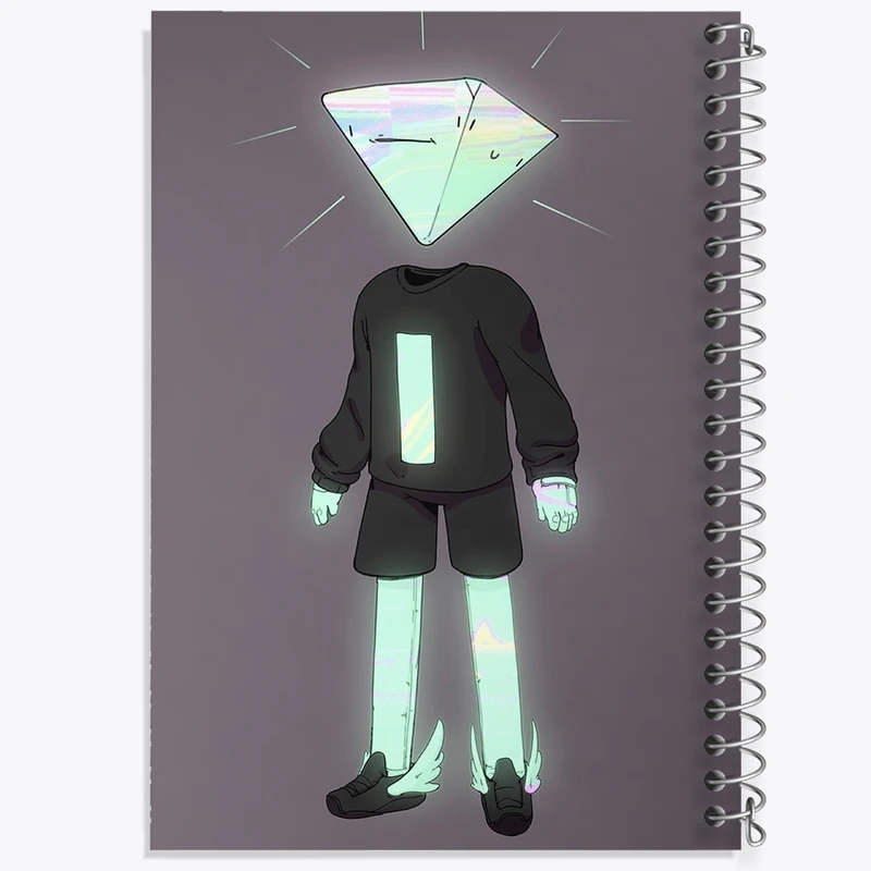 دفتر طراحی 50 برگ خندالو طرح فانتزی کد F1678