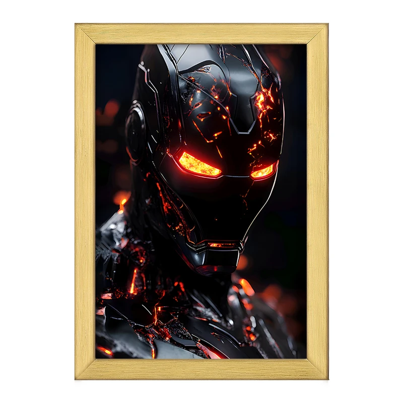 تابلو خندالو طرح مرد آهنی مارول (Marvel) کد F11636