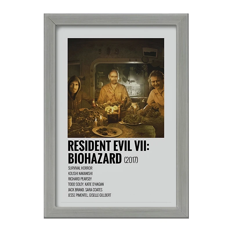 تابلو خندالو طرح رزیدنت ایول (Resident Evil) کد F13454