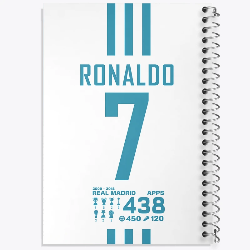 دفتر مشق 50 برگ خندالو طرح کریستیانو رونالدو کد N8267