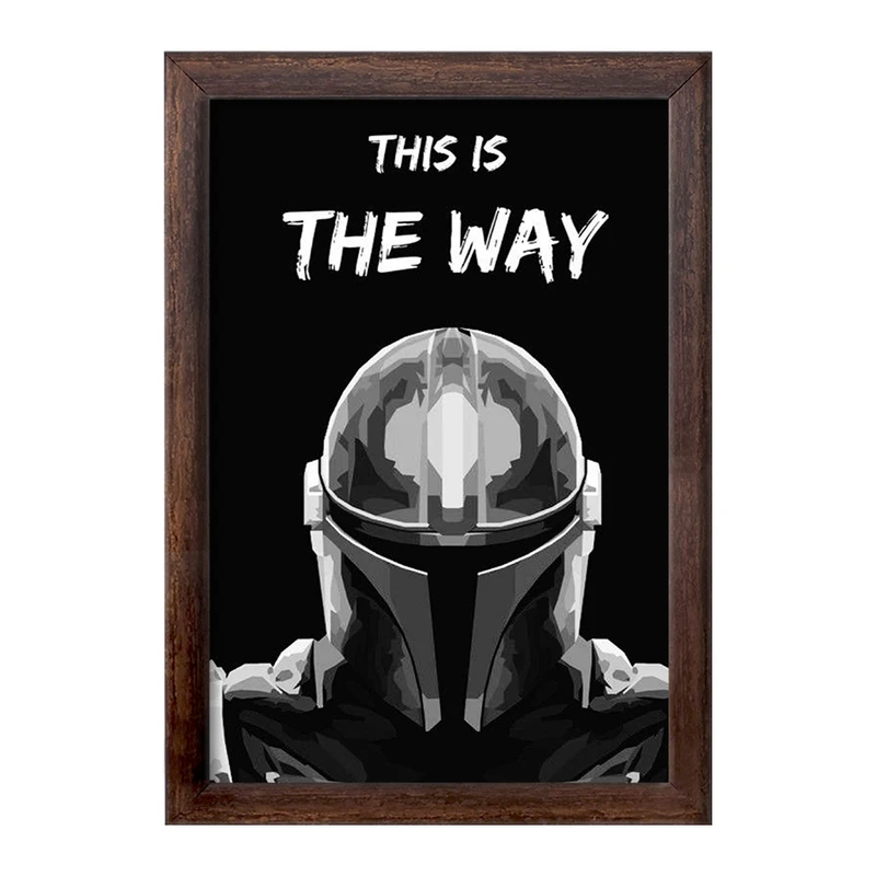 تابلو خندالو طرح جنگ ستارگان (Star Wars) کد F10752