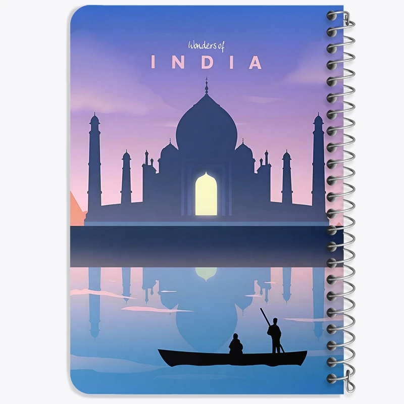 دفتر یادداشت 50 برگ خندالو طرح هند (India) کد F6319