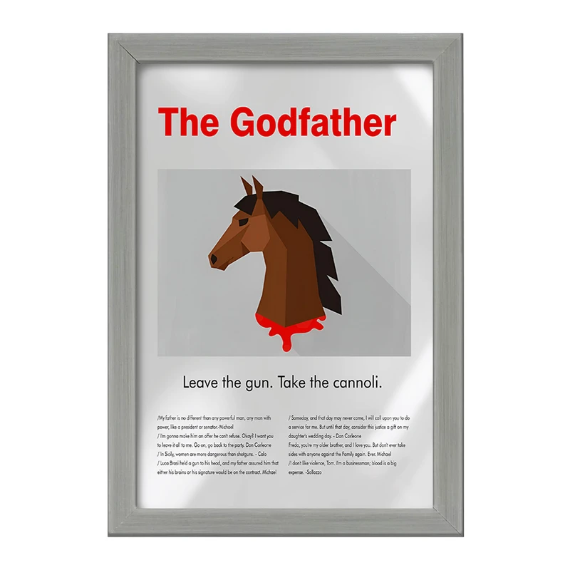 تابلو خندالو طرح پدرخوانده (The Godfather) کد F13842