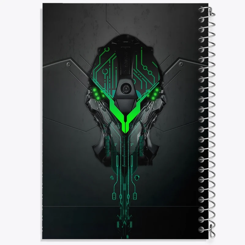 دفتر طراحی 50 برگ خندالو طرح مدرن کد N7602