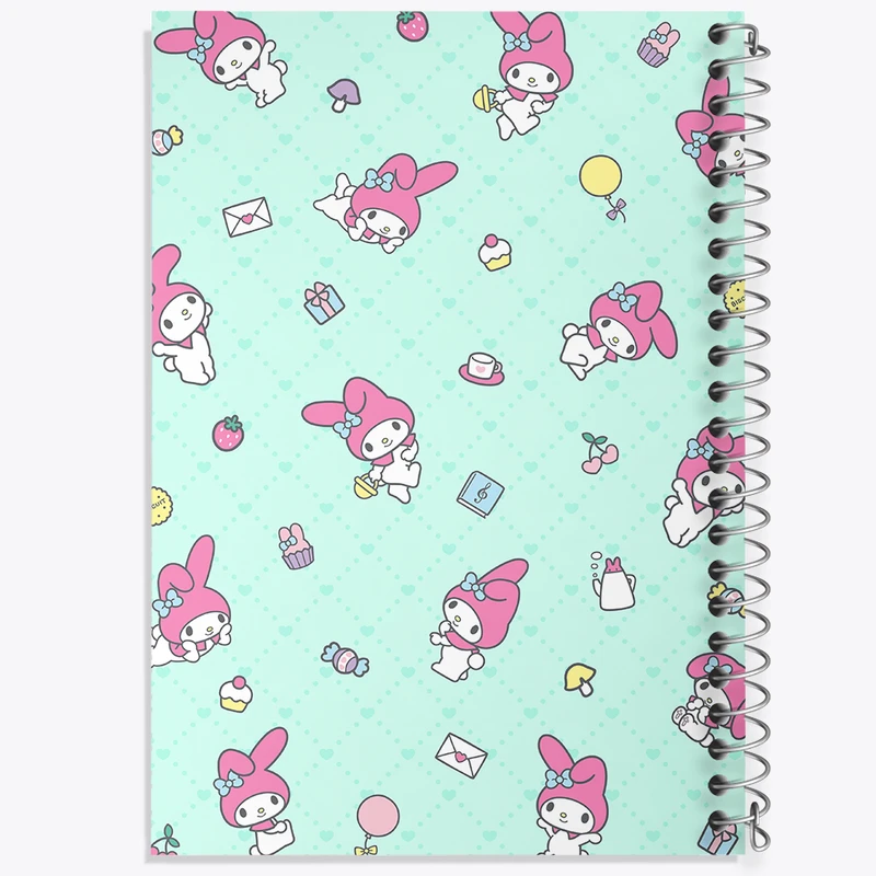 دفتر مشق 50 برگ خندالو طرح مای ملودی (My Melody) کد N9088