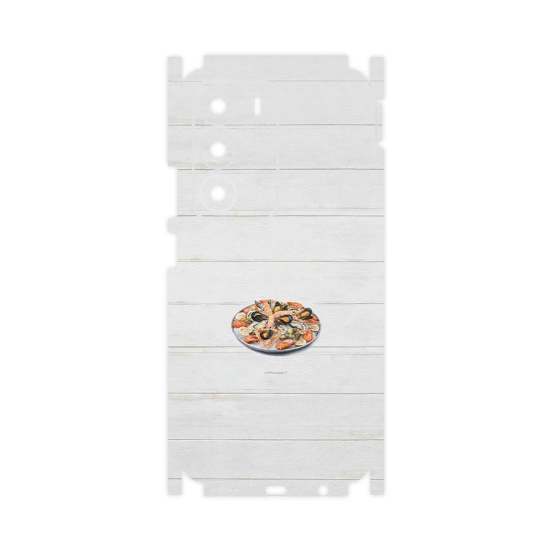 برچسب پوششی ماهوت مدل Seafood-FullSkin مناسب برای گوشی موبایل ریلمی C71