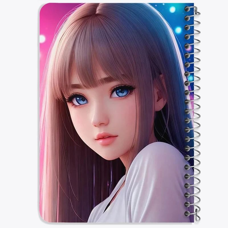 دفتر یادداشت 50 برگ خندالو طرح دخترانه کد N1273
