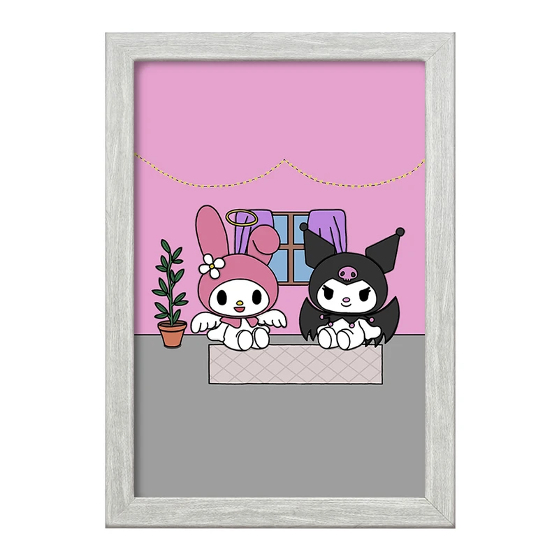 تابلو خندالو طرح کورومی و مای ملودی کد 36910