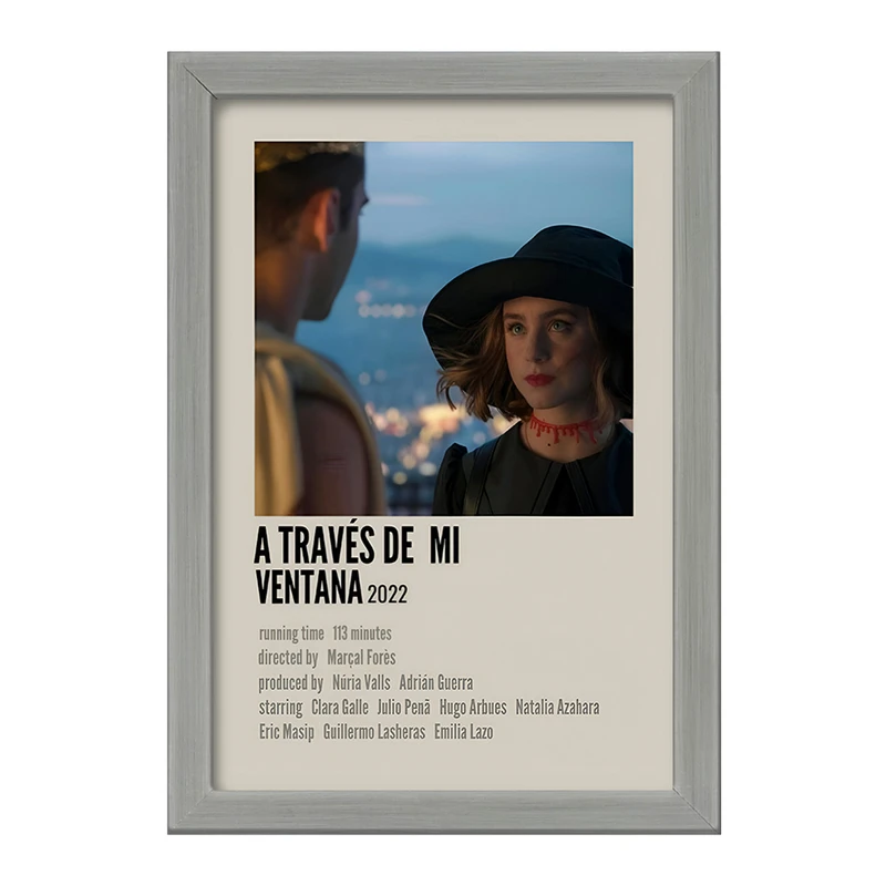 تابلو خندالو طرح A través de mi ventana  کد F12949