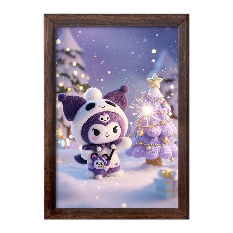 تابلو خندالو طرح کرومی (Kuromi) کد F10293