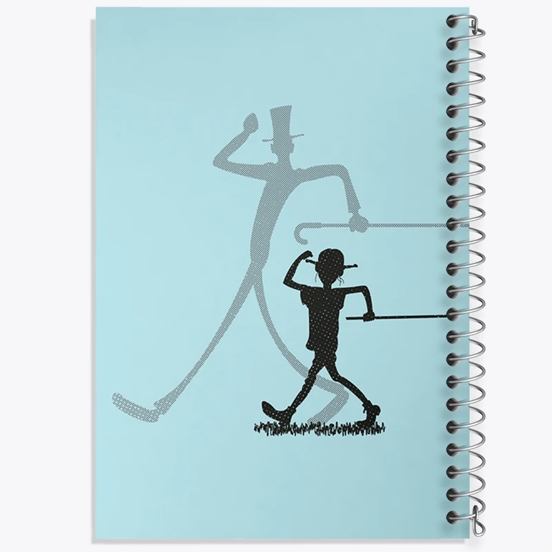 دفتر طراحی 50 برگ خندالو طرح جودی آبوت Judy Abbott کد 31141