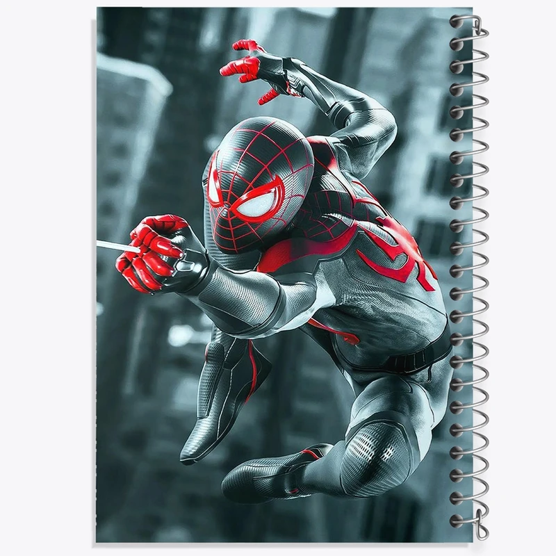 دفتر طراحی 50 برگ خندالو طرح مرد عنکبوتی Spider Man  کد 13158
