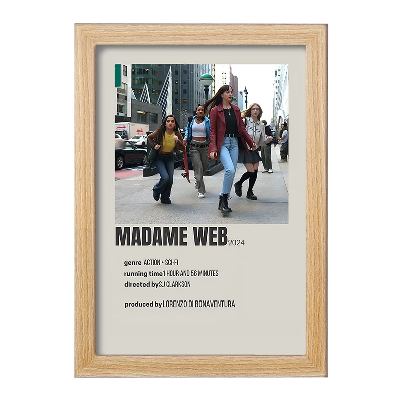 تابلو خندالو طرح مادام وب (Madame Web) کد F13061