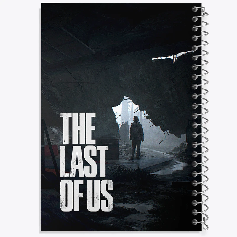 دفتر مشق 50 برگ خندالو طرح (The Last Of Us) آخرین بازمانده از ما کد N9300