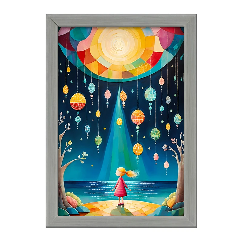 تابلو خندالو طرح دخترانه کد F5142