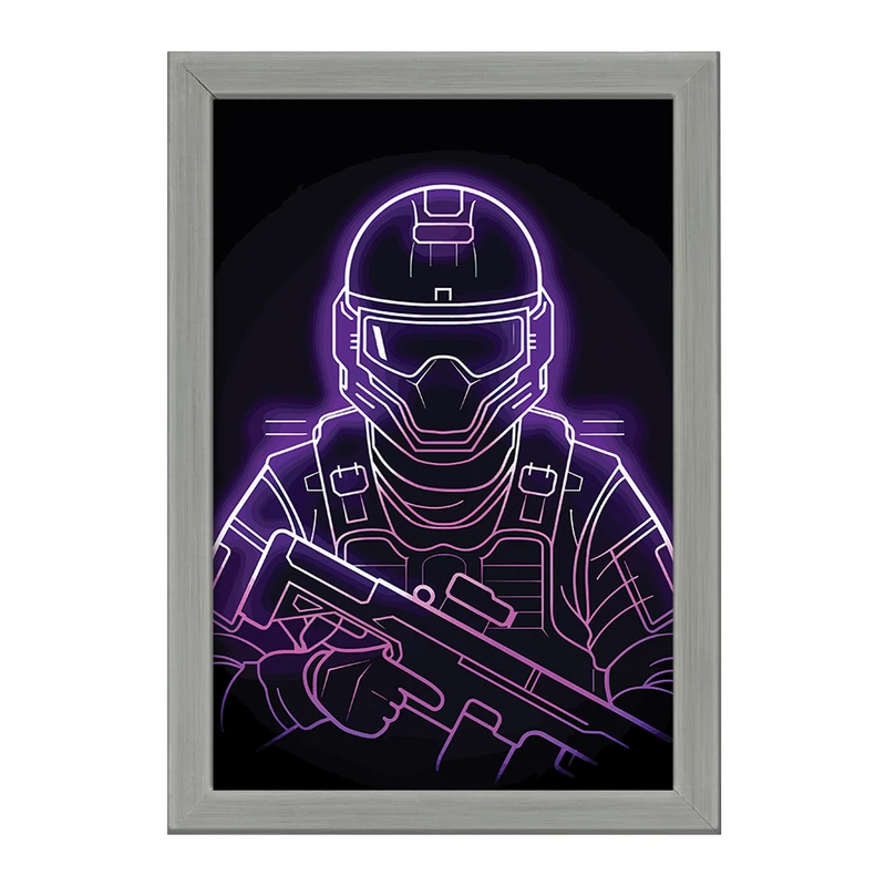 تابلو خندالو طرح کال آف دیوتی (call Of Duty) کد F2305