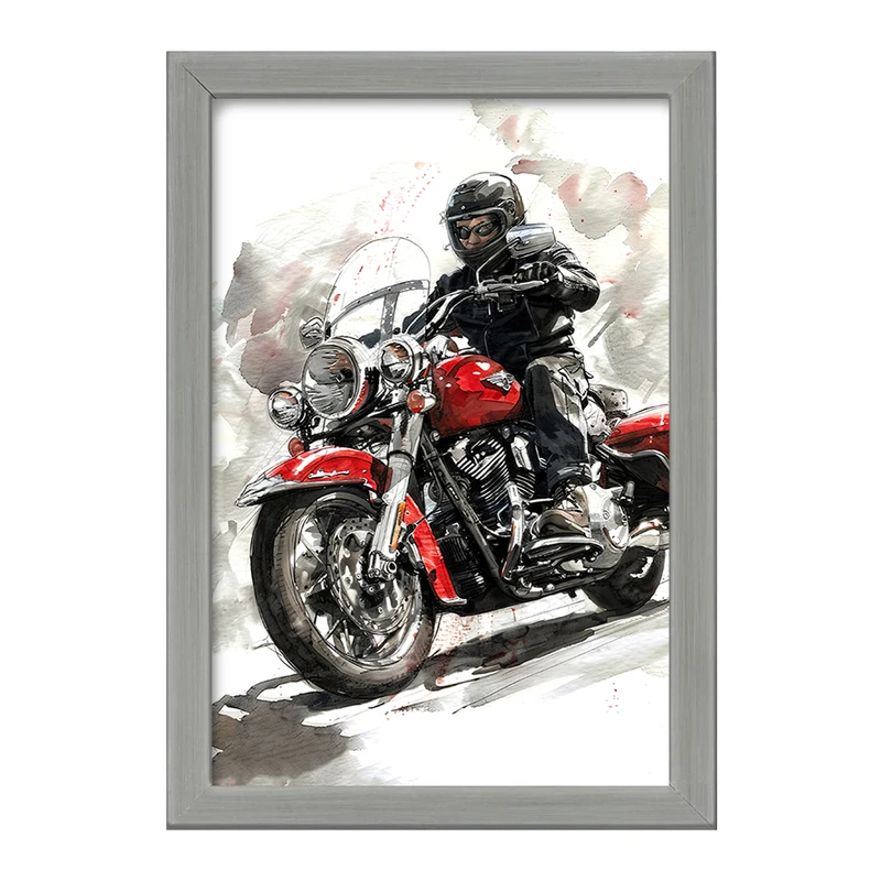 تابلو خندالو طرح موتور سیکلت (Motorcycle) کد F793