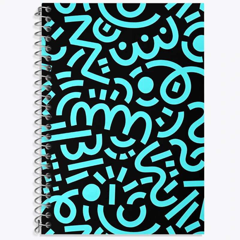 دفتر نت موسیقی 50 برگ خندالو طرح فانتزی کد N7009