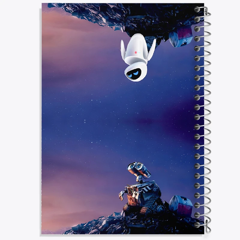 دفتر مشق 100 برگ خندالو طرح وال ای (wall-E) کد F3407