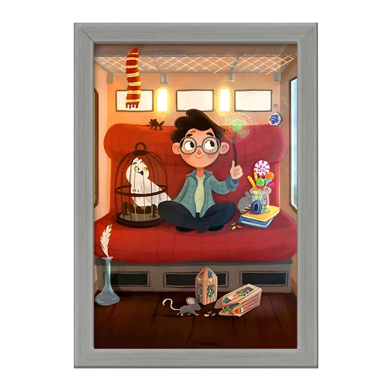 تابلو خندالو طرح هری پاتر (Harry Potter) کد F8627