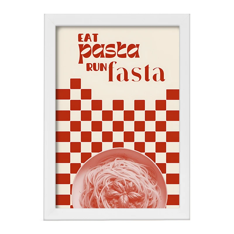 تابلو خندالو طرح پاستا (Pasta) کد F14146