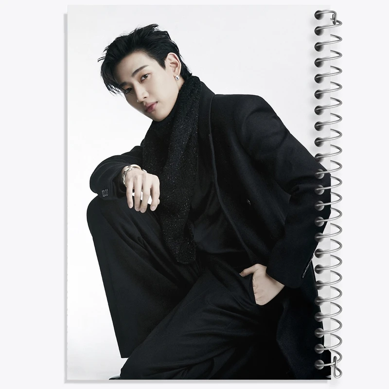 دفتر طراحی 50 برگ خندالو طرح بم بم گروه گات سون GOT7  کد 20933