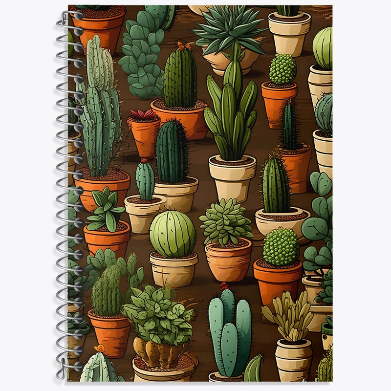 دفتر نت موسیقی 50 برگ خندالو طرح کاکتوس کد F3673