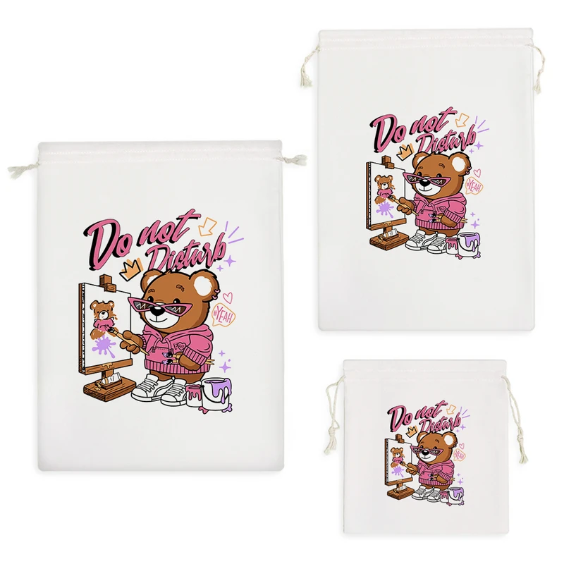 نظم دهنده خندالو مدل خرس نقاش کد H348 مجموعه 3 عددی