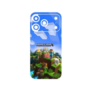 MAHOOT Minecraft_Game Cover Sticker for Apple iPhone 17 Pro