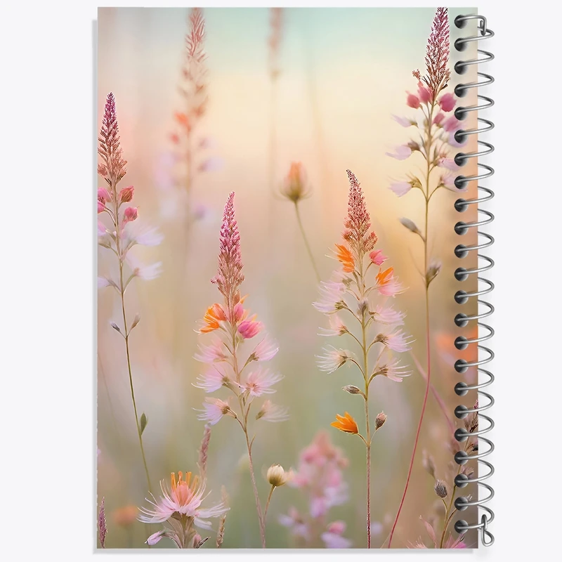 دفتر طراحی 50 برگ خندالو طرح گل کد F10910