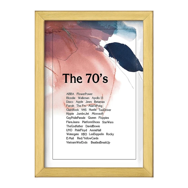 تابلو خندالو طرح دهه 70 کد F11483