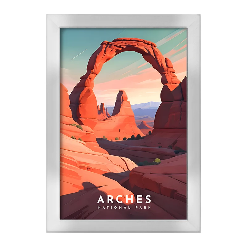 تابلو خندالو طرح پارک ملی آرچز (Arches National Park) کد F12897