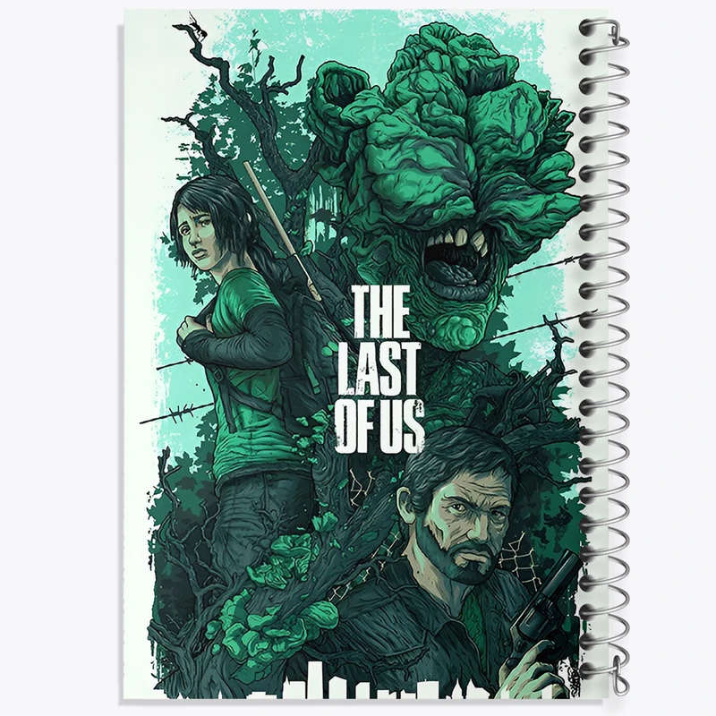 دفتر مشق 50 برگ خندالو طرح آخرین بازمانده از ما (The Last Of Us) کد F13583