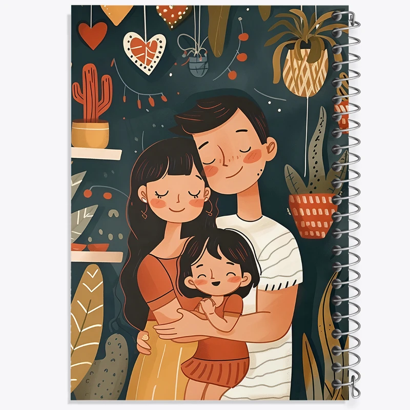 دفتر نقاشی 50 برگ خندالو طرح خانواده شاد کد F4893