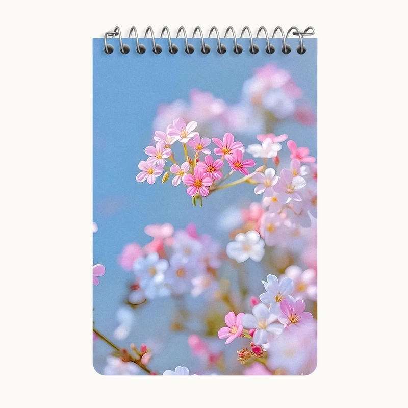 دفتر یادداشت 50 برگ خندالو طرح گل کد F10913