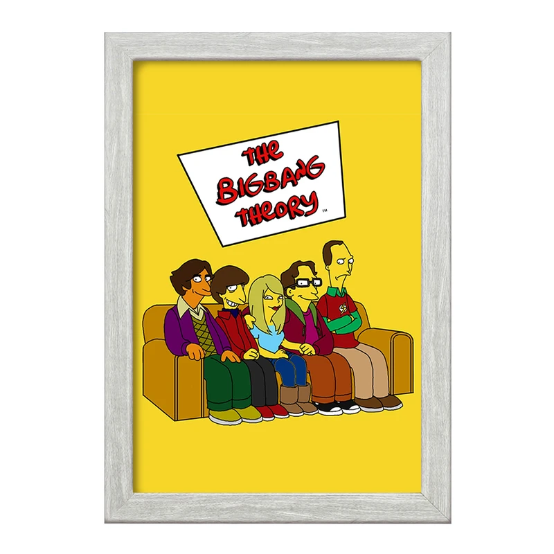 تابلو خندالو طرح سریال تئوری بیگ بنگ The Big Bang Theory  کد 13312