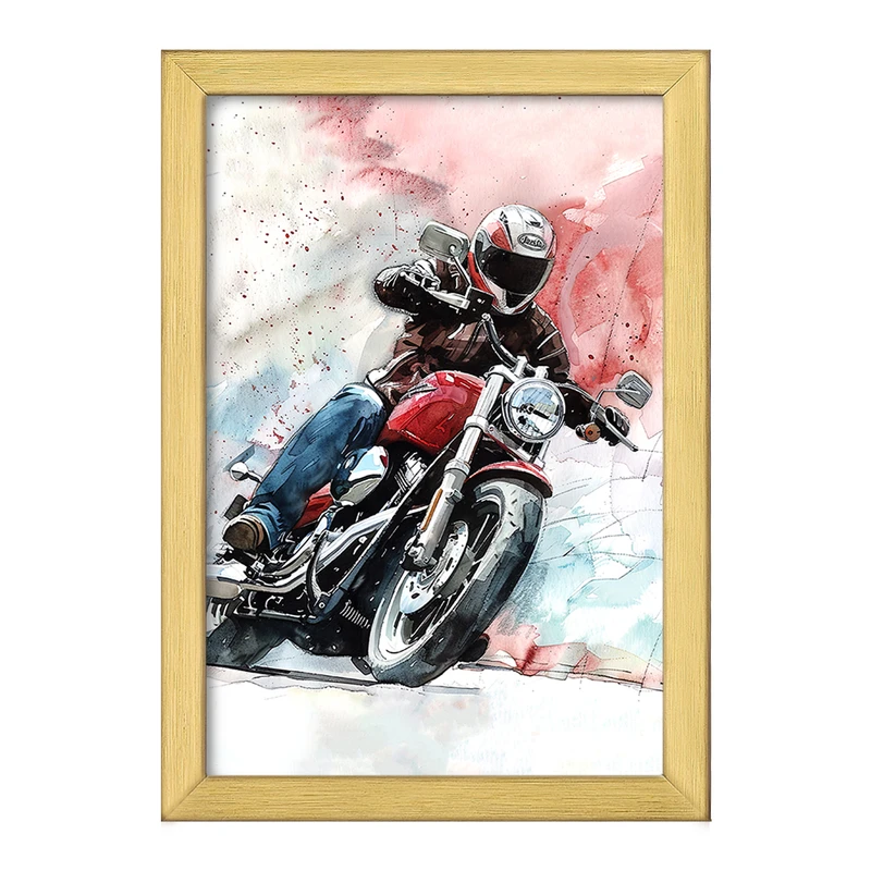 تابلو خندالو طرح موتور سیکلت (Motorcycle) کد F1021