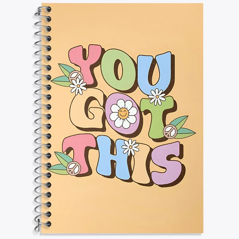 دفتر لغت 50 برگ خندالو طرح انگیزشی کد N8523